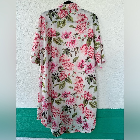 Show Me Your MuMu Floral Robe One Size - Picture 4 of 9